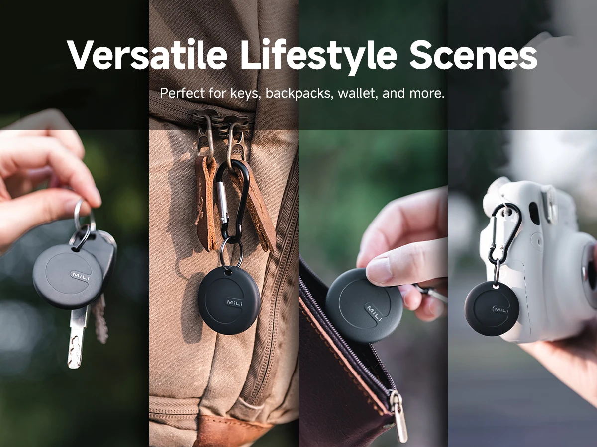 MiLi Tracker Device For google Find My Tracking iTag Bluetooth Locator Anti-Lost Device Smart Bluetooth Tracker Android System