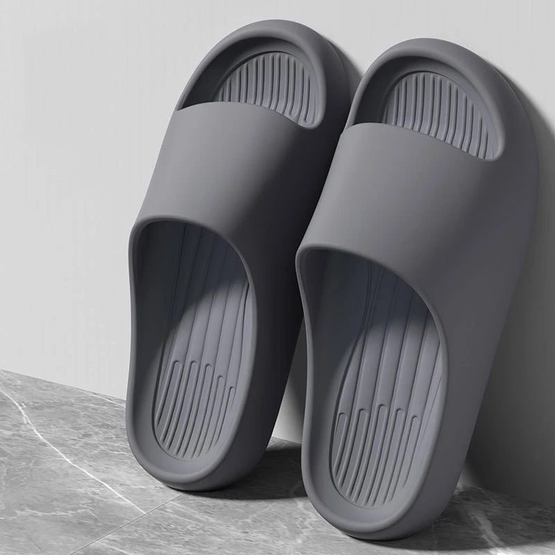 Big Size 50 51 Summer Slippers For Men Women EVA Lightweight Open Toe Quick Dry Home Slides Men Flat Sandals Beach Couple Shoes