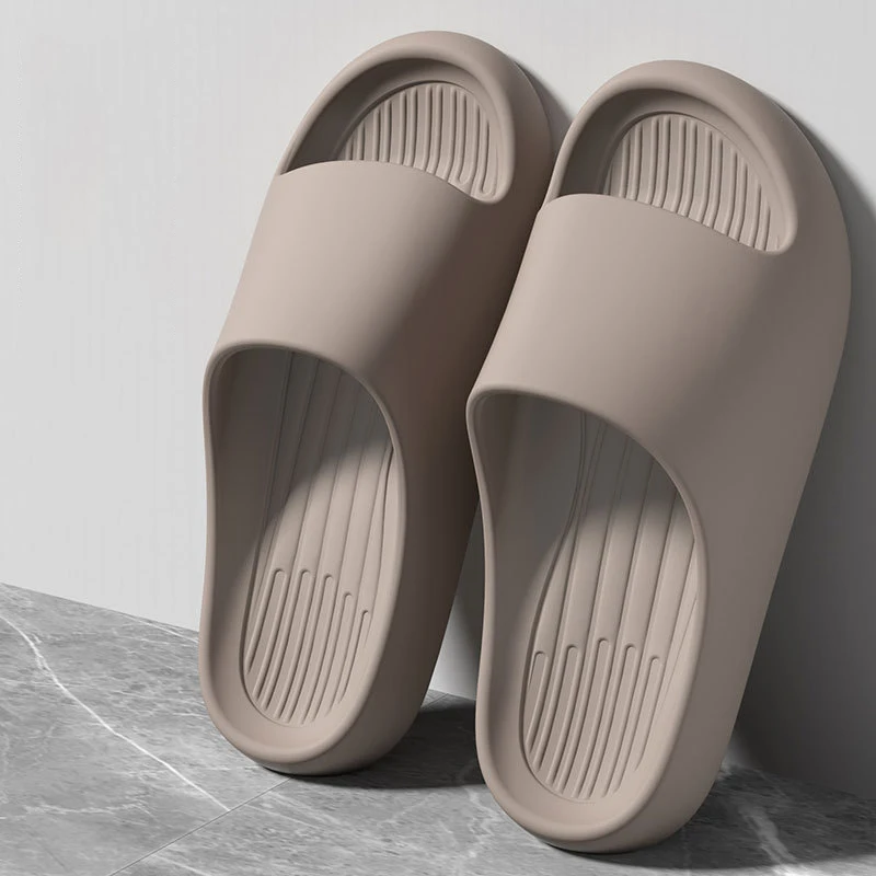 Big Size 50 51 Summer Slippers For Men Women EVA Lightweight Open Toe Quick Dry Home Slides Men Flat Sandals Beach Couple Shoes