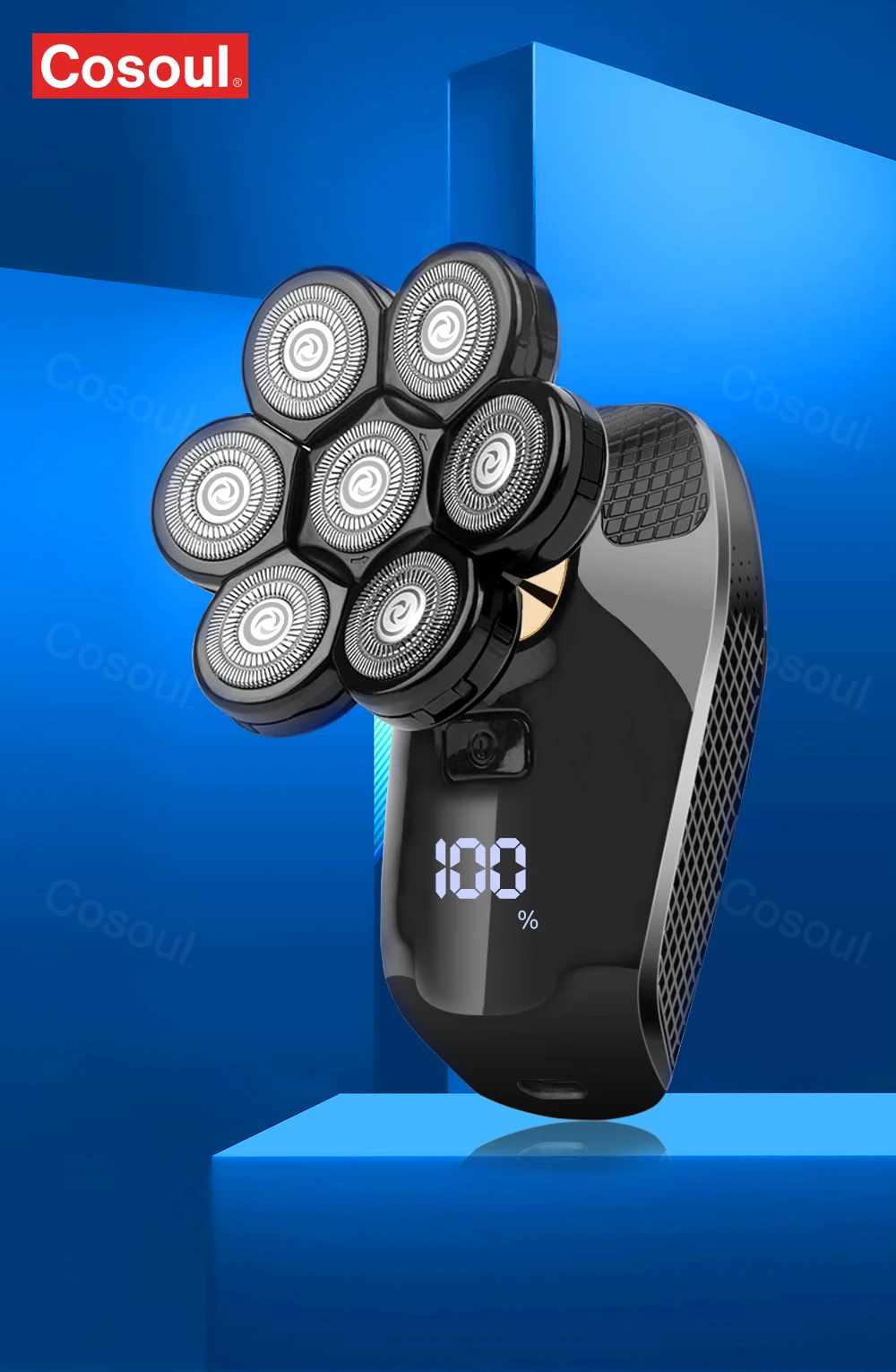 Cosoul Shaver for Men Electric Shaver Powerful Bald Head Shaver Beard Shaving Machine For Men Razor Husband Gift Boyfriend