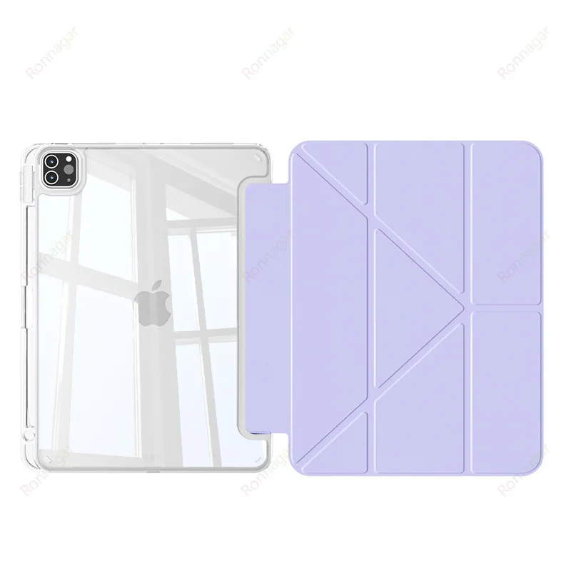 Y Fold Magnetic Case For iPad A19 2026 A16 2025 Air5 4 Air11 13 M4 M3 M2 M5 Pro11 13 12.9 10th 9th 8th 6/5th 10.9 10.5 10.2 9.7