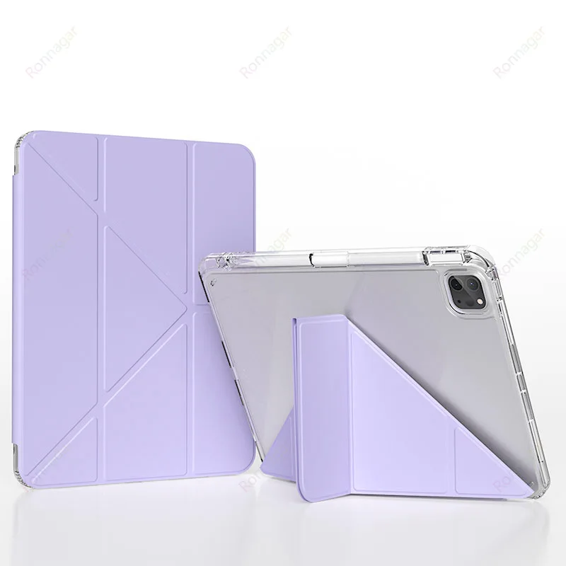 Y Fold Magnetic Case For iPad A19 2026 A16 2025 Air5 4 Air11 13 M4 M3 M2 M5 Pro11 13 12.9 10th 9th 8th 6/5th 10.9 10.5 10.2 9.7