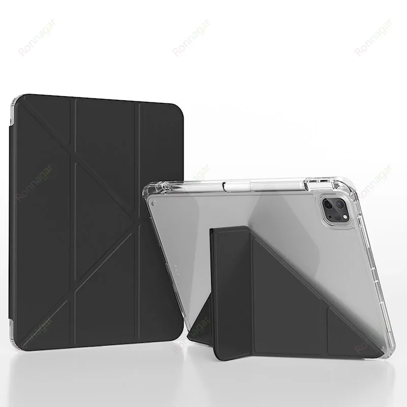 Y Fold Magnetic Case For iPad A19 2026 A16 2025 Air5 4 Air11 13 M4 M3 M2 M5 Pro11 13 12.9 10th 9th 8th 6/5th 10.9 10.5 10.2 9.7