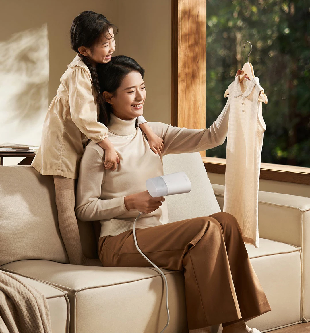 New MIJIA Handheld Garment Steamer 2 Iron Home Electric Steam Cleaner Portable Foldable Mite Removal Flat Ironing Machine