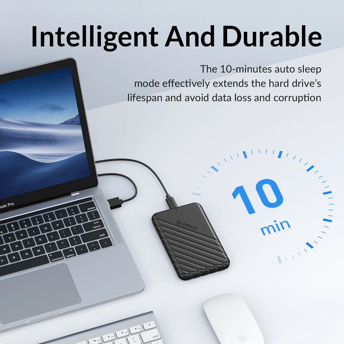 ORICO HDD Case 2.5'' SATA to USB 3.0 Hard Drive Enclosure for 2.5 Inch SSD Disk HDD Box 6TB Storage Case External HDD Enclosure