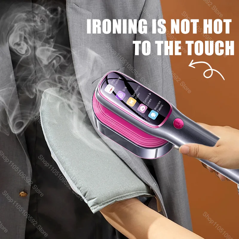 NEW Handheld Steam Iron Garment Steamer Portable Mini for Clothes Fast Heating Travel Garment Fabric Press Machine with Home