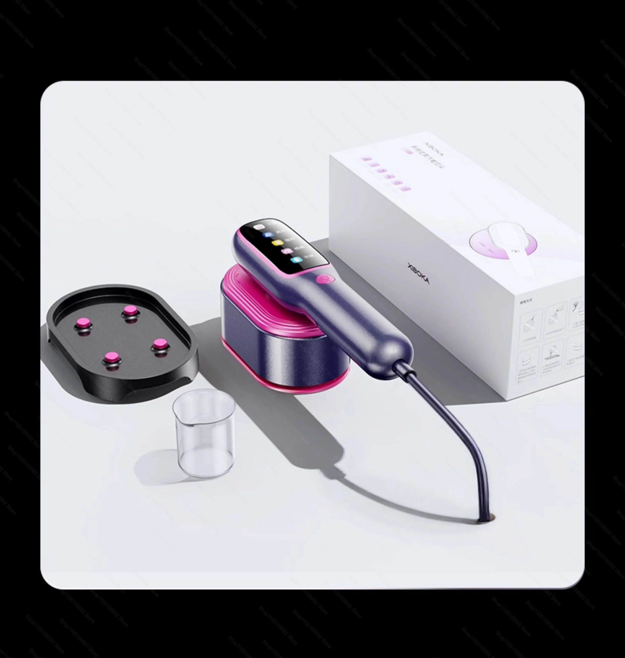 NEW Handheld Steam Iron Garment Steamer Portable Mini for Clothes Fast Heating Travel Garment Fabric Press Machine with Home