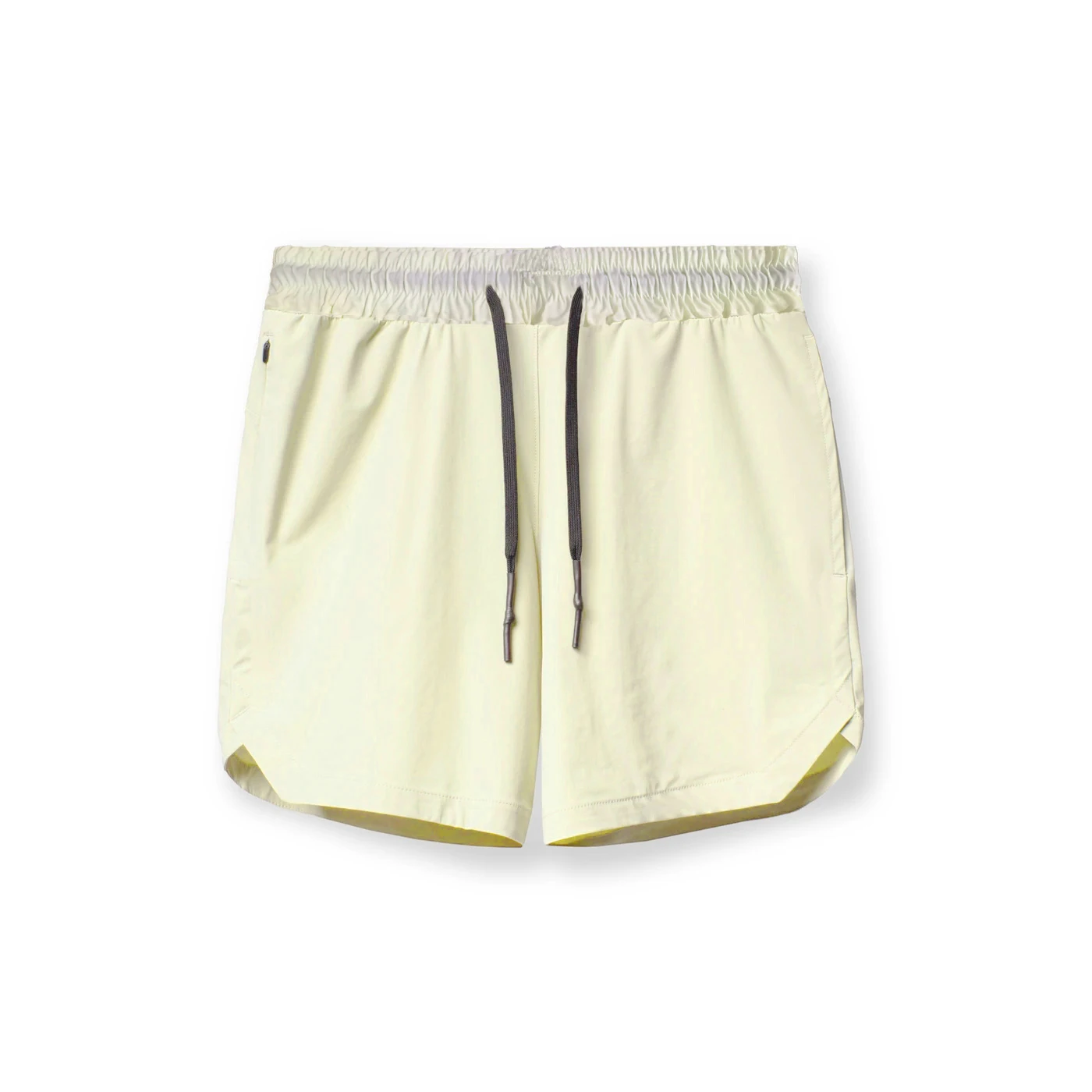 2024 New Men's Shorts Single-Layer Woven Quick Dry Solid Color Running Fitness Sports Casual American Fifth Pants Comfortable