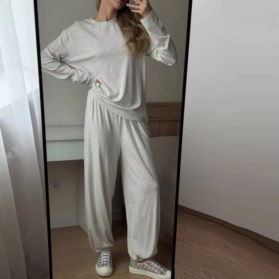 2026 Fall Autumn Long sleeve Pants sets