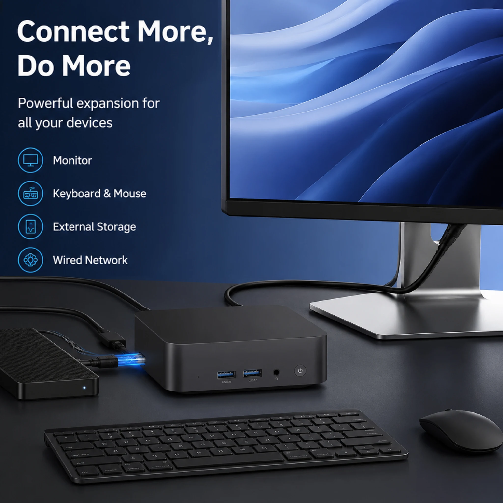 2026 Mini PC Intel Core I9 10980HK I3 6100U Windows 11 Gaming Computer Desktop PC RAM 16GB SSD 1TB WiFi6 BT5.2 Portable Gamer PC