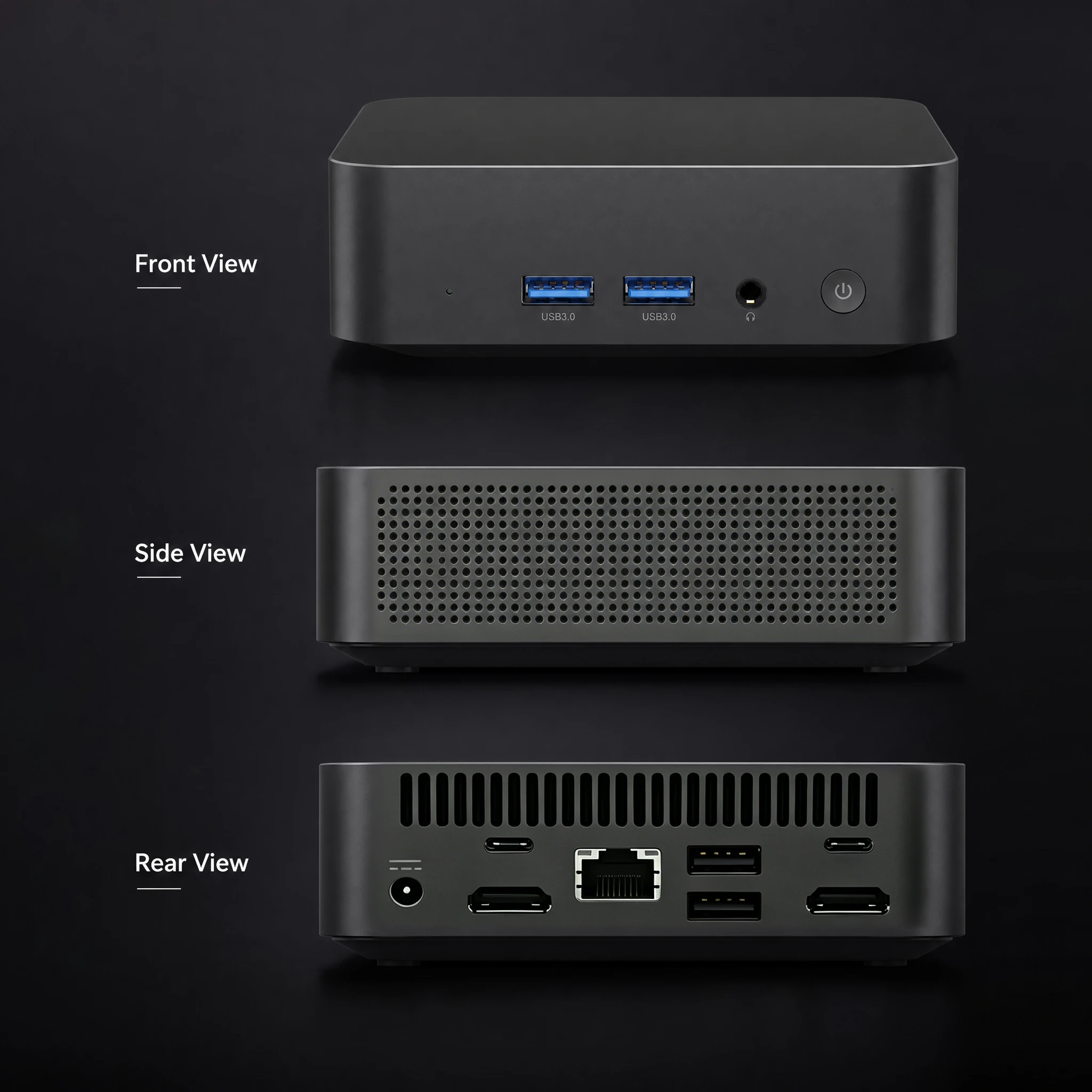 2026 Mini PC Intel Core I9 10980HK I3 6100U Windows 11 Gaming Computer Desktop PC RAM 16GB SSD 1TB WiFi6 BT5.2 Portable Gamer PC
