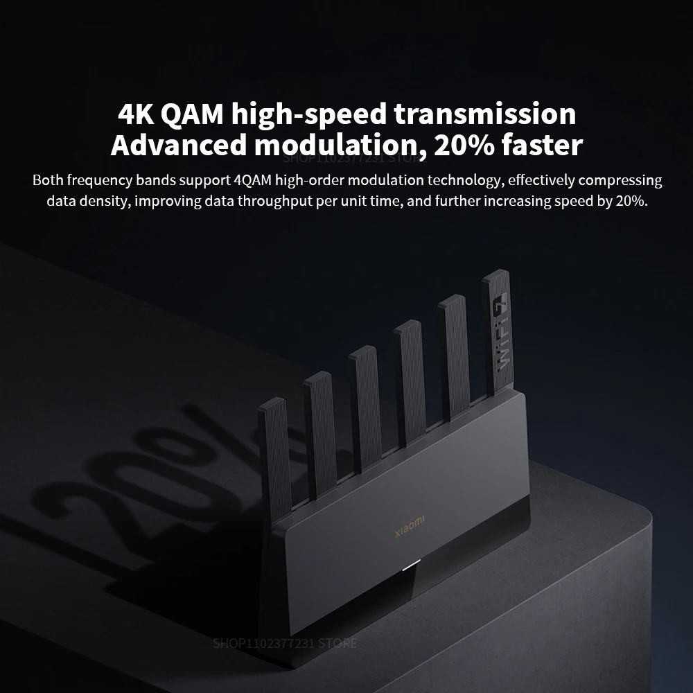 New Xiaomi Router BE6500 WiFi 7 6500M Full 2.5G Network Port 4-core Qualcomm Processor loT Smart Linkage Network Security Home -