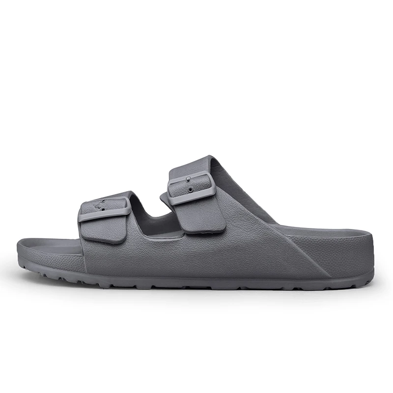 Summer Adjustable Soft Slides Slippers For Men Flat EVA Slippers Lightweight Anti Slip Slippers Size 34-47 48 49  Dropshipping