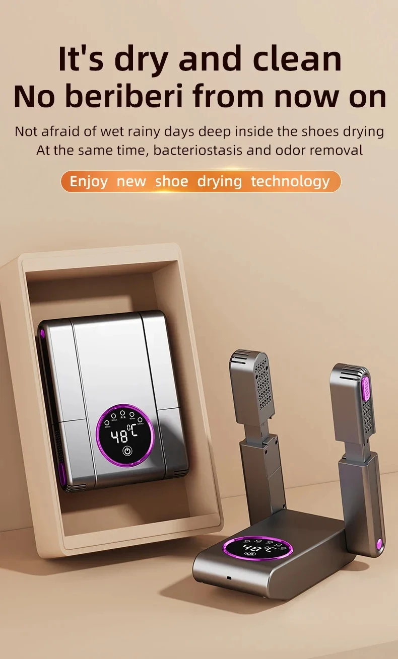 HOMEFISH Korean Style Electric Shoe Dryer 220V - Footwear Heater for Deodorizing And Sterilizing Home Use Appliance