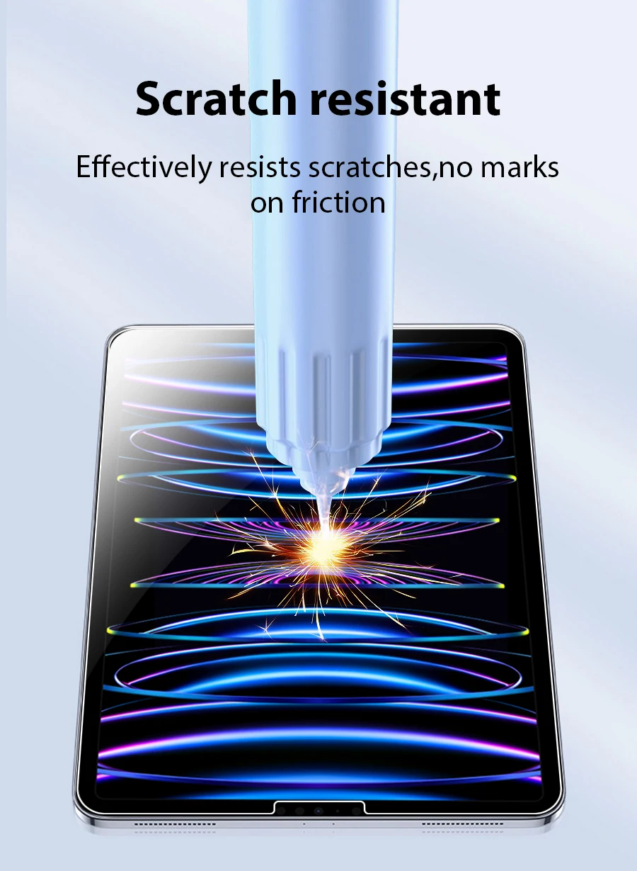 Tempered Glass For Ipad Pro 13 M5 M4 2025 12.9 Air 11 5 4 3 2 M3 M2 Screen Protector A16 10 9 9th 10th Generacion Mini 7 6 Film