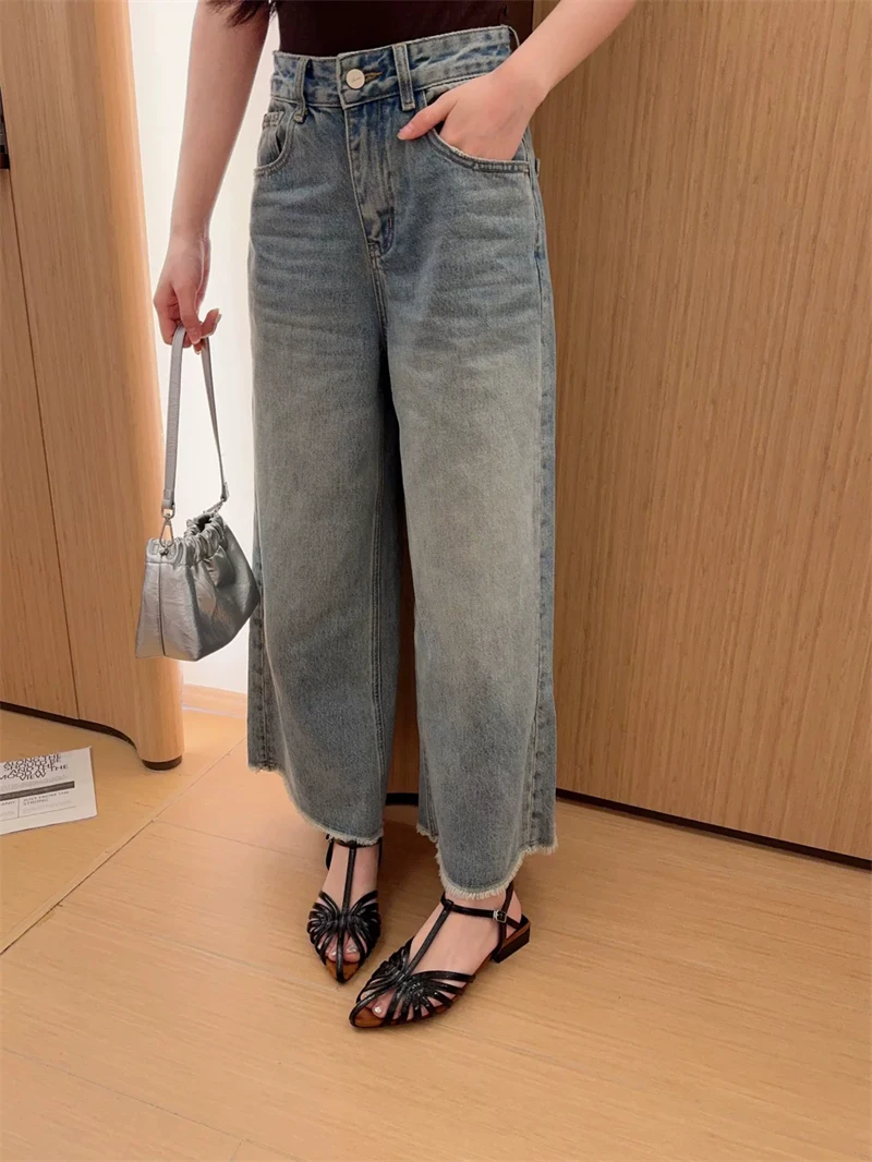 ZAROY Women Roman Sandals Summer Low Heel Ankle Strap Buckle Sandals Pointed Toe Hollowed Out T-strap Sandalias сандали