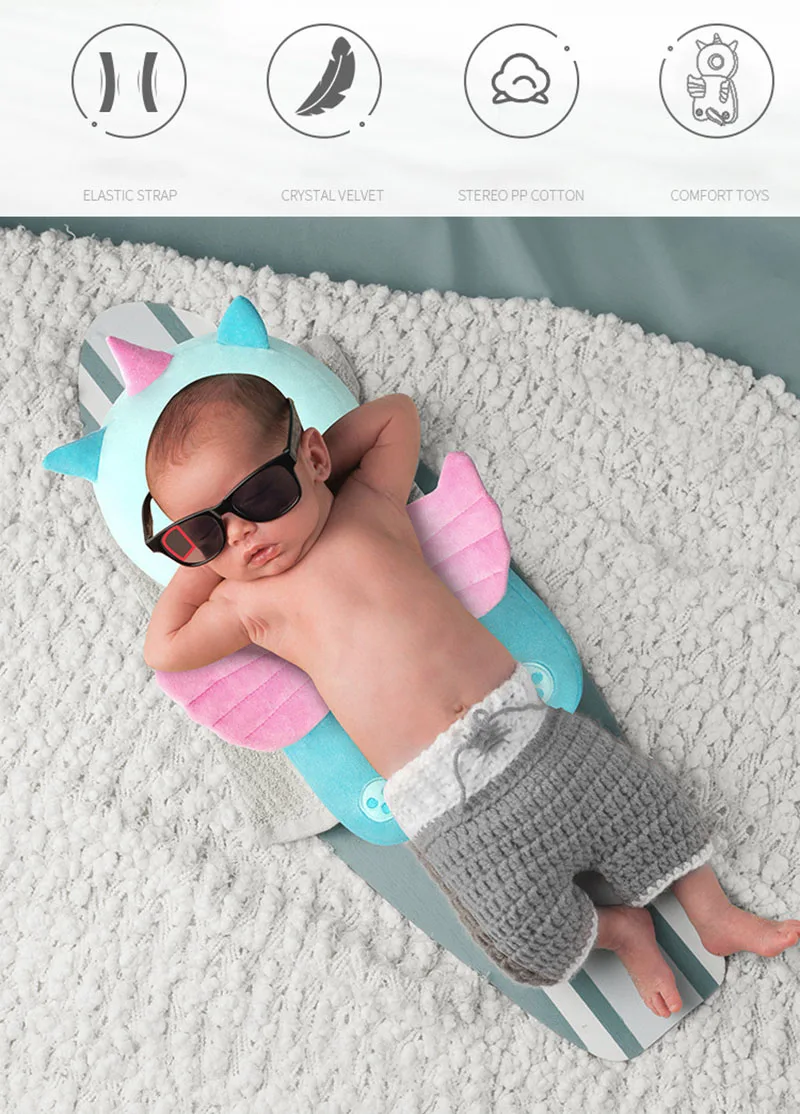 1PCS Children's Anti-Fall Pillow Baby Toddler Head Pillow Breathable Pillow Learning To Walk Head Protection Pad Head Protection