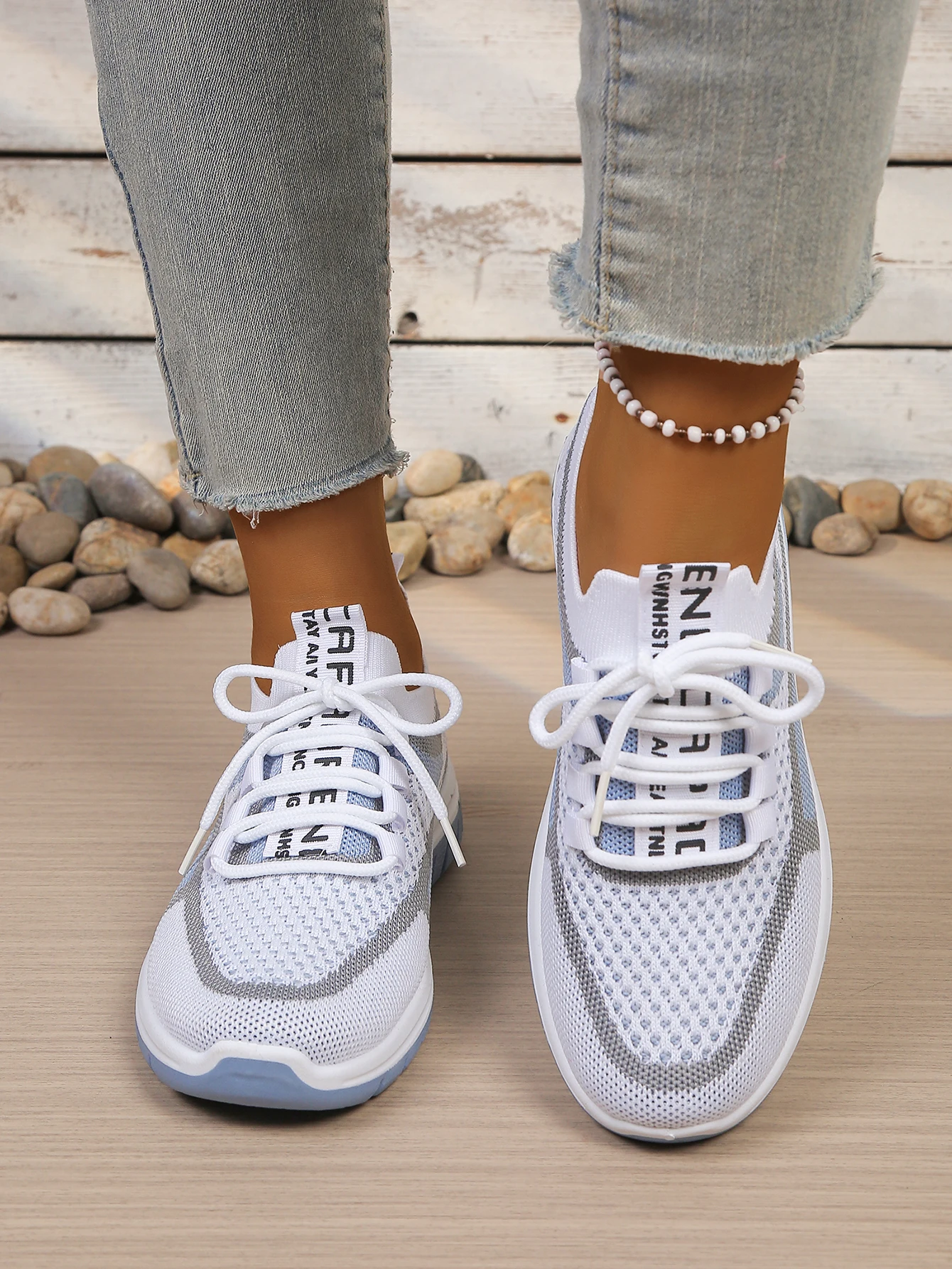Women's Shoes Summer 2026 Casual Sneaker New Style Two-Color Single Shoes, Versatile, Casual and Fashionable Work Shoes