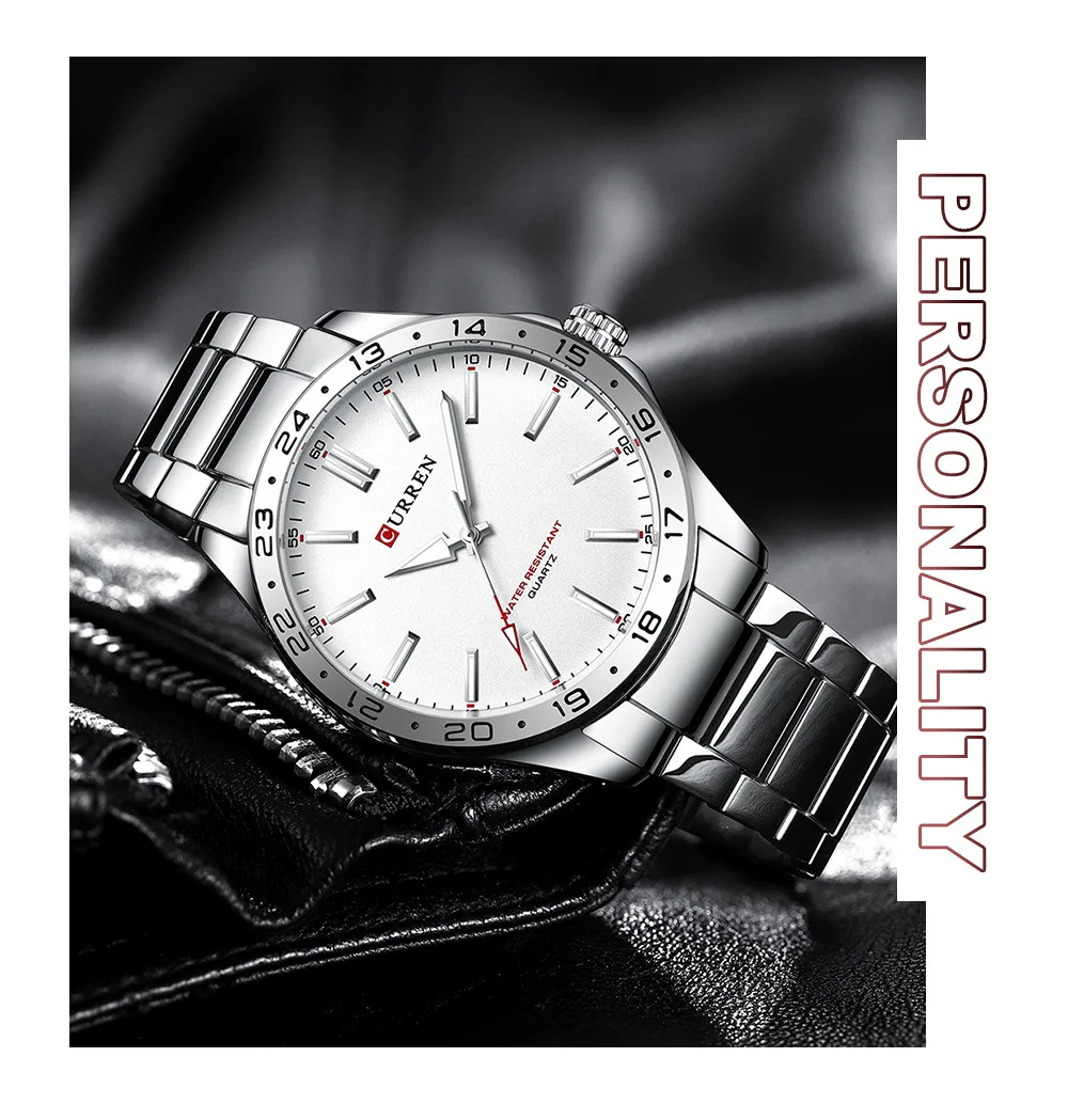 CURREN 8452 Men Ultra Thin Quartz Watch Simple Hodinky Fashion Stainless Steel Wristwatch for Male Clock Relogio Masculino 2025