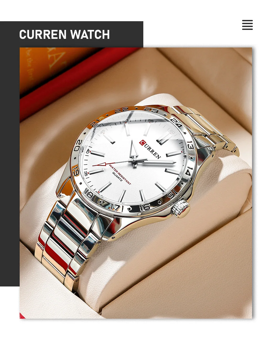 CURREN 8452 Men Ultra Thin Quartz Watch Simple Hodinky Fashion Stainless Steel Wristwatch for Male Clock Relogio Masculino 2025