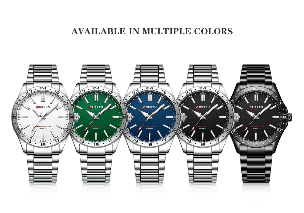CURREN 8452 Men Ultra Thin Quartz Watch Simple Hodinky Fashion Stainless Steel Wristwatch for Male Clock Relogio Masculino 2025