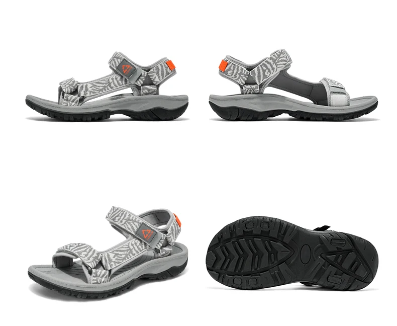 Classic Men's Hiking Sport Sandals Lightweight Leisure Beach Shoes Summer Open-Toe Breathable Travel Walking Sandials