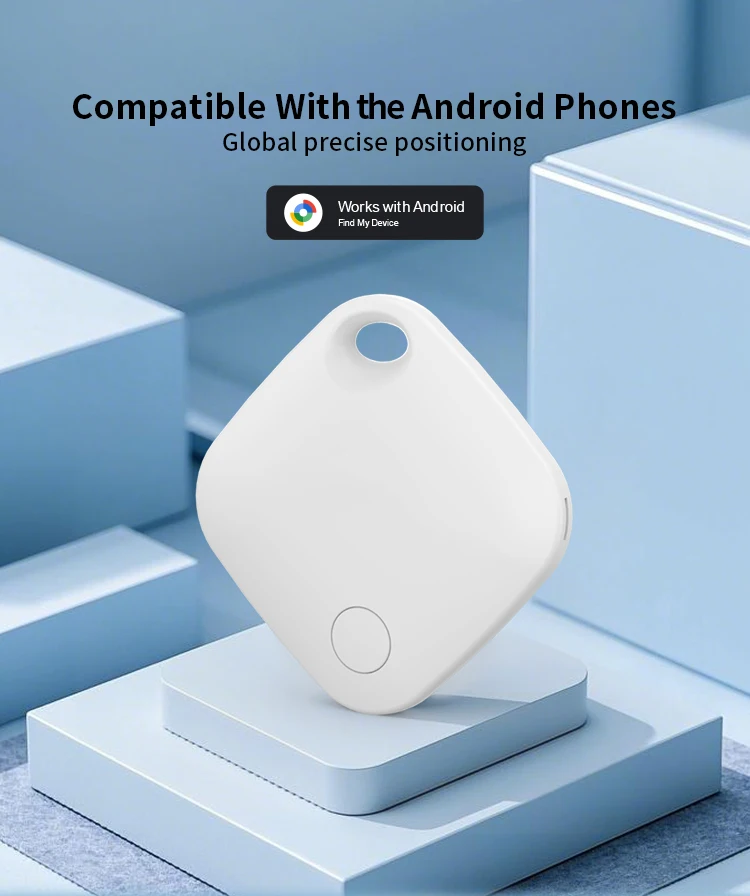 Smart Location Tracker for Android Devices Tag Work With Google Find Hub App Positioning Key Finder for Xiaomi Samsung Motorola