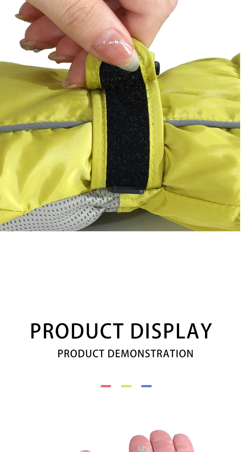 Men's AND WOMEN'S Professional Winter Warm Gloves, Warm Snow Gloves, Waterproof Motorcycle Gloves, Smile 506 Touch Screen