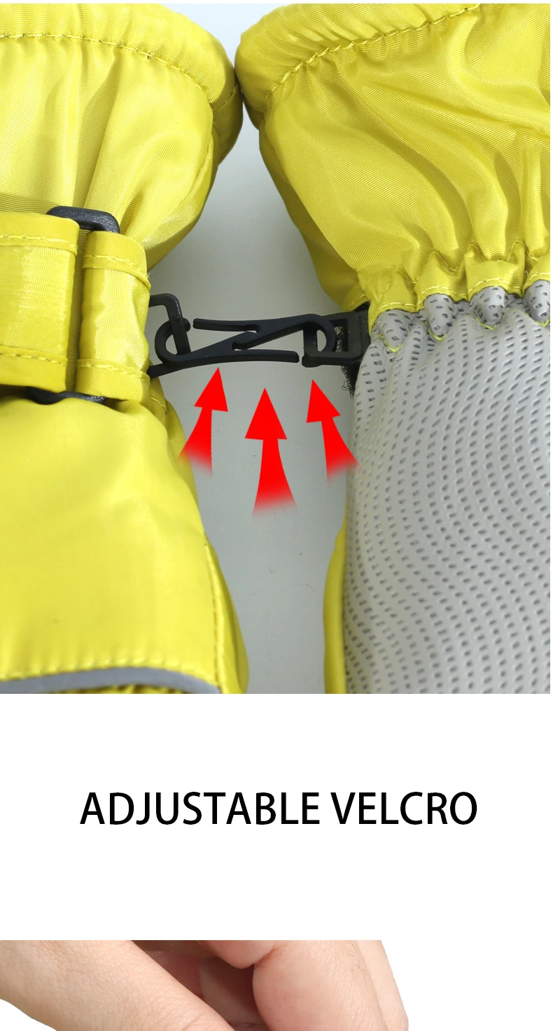 Men's AND WOMEN'S Professional Winter Warm Gloves, Warm Snow Gloves, Waterproof Motorcycle Gloves, Smile 506 Touch Screen