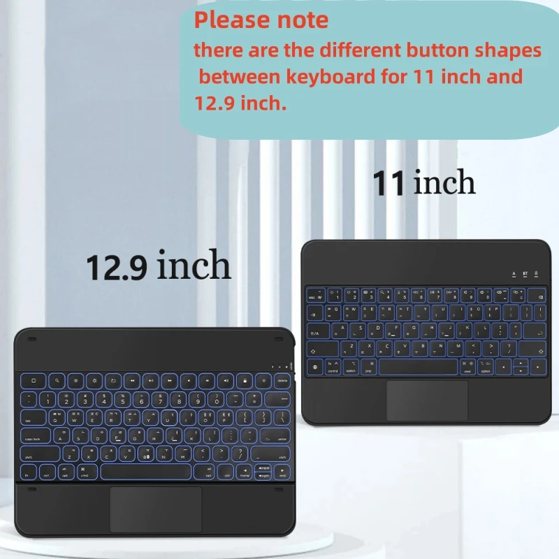 GOOJODOQ Magic Keyboard for iPad Air 6 2024 13 inch Case for iPad Pro 11 12 9 Pro 13 Air 4 Air 5 for iPad 10th Generation Cover