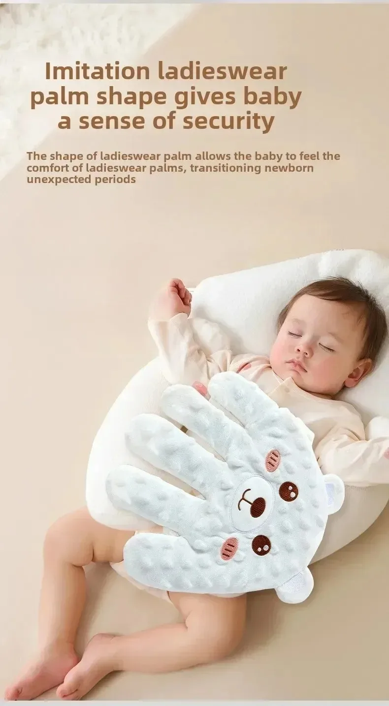 Newborn Baby Sleep Aid Palm Pillow Baby Soothing Palm Baby Sleep Aid Baby Calming Sleep Remote Control Toddler Palm