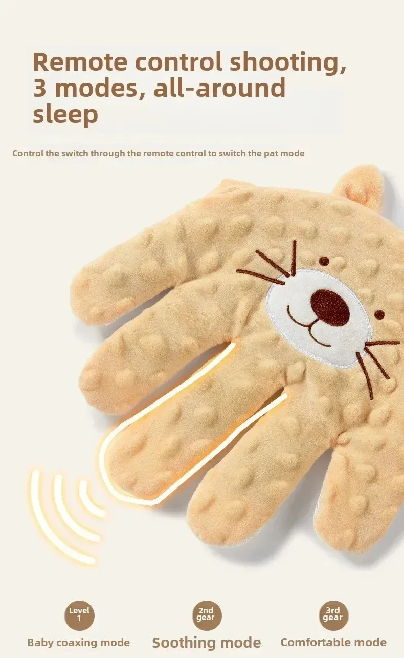 Newborn Baby Sleep Aid Palm Pillow Baby Soothing Palm Baby Sleep Aid Baby Calming Sleep Remote Control Toddler Palm