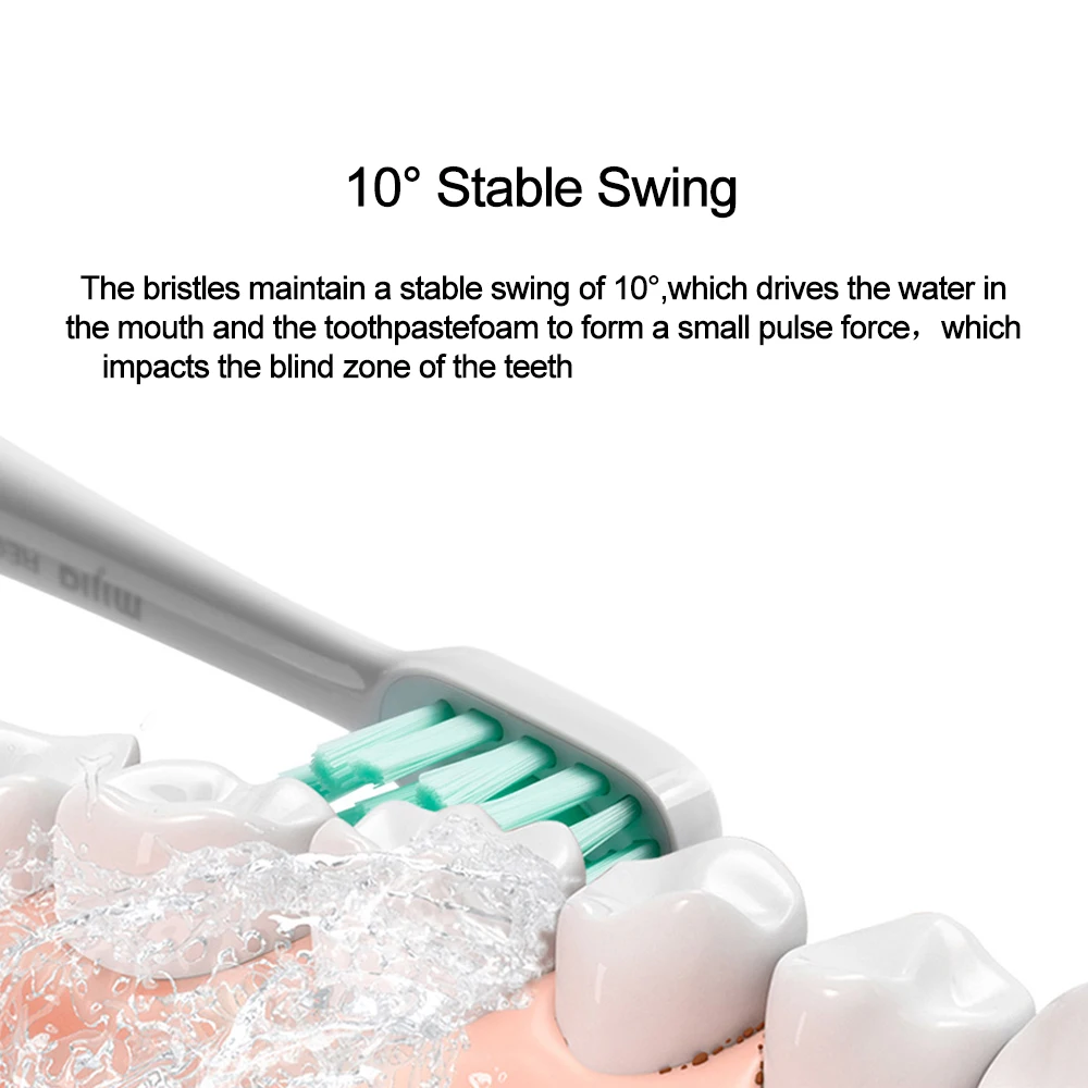 MIJIA T300 Electric Toothbrush IPX7 Waterproof Smart Sonic Brush Ultrasonic Whitening Teeth Tooth Brush For Toothbrushes