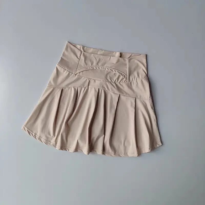 Women's High Waist Sports Short Skirt Quick Dry Fitness Yoga Running Tennis Golf Wear Summer Sport Skirts
