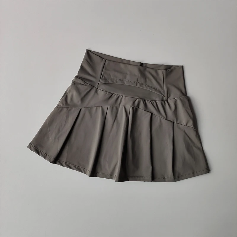 Women's High Waist Sports Short Skirt Quick Dry Fitness Yoga Running Tennis Golf Wear Summer Sport Skirts