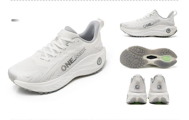 ONEMIX Casual Running Shoes Breathable Summer Jogging Shoes Men Lightweight Women Gym Shoes Outdoor Male Cushion Sports Shoes