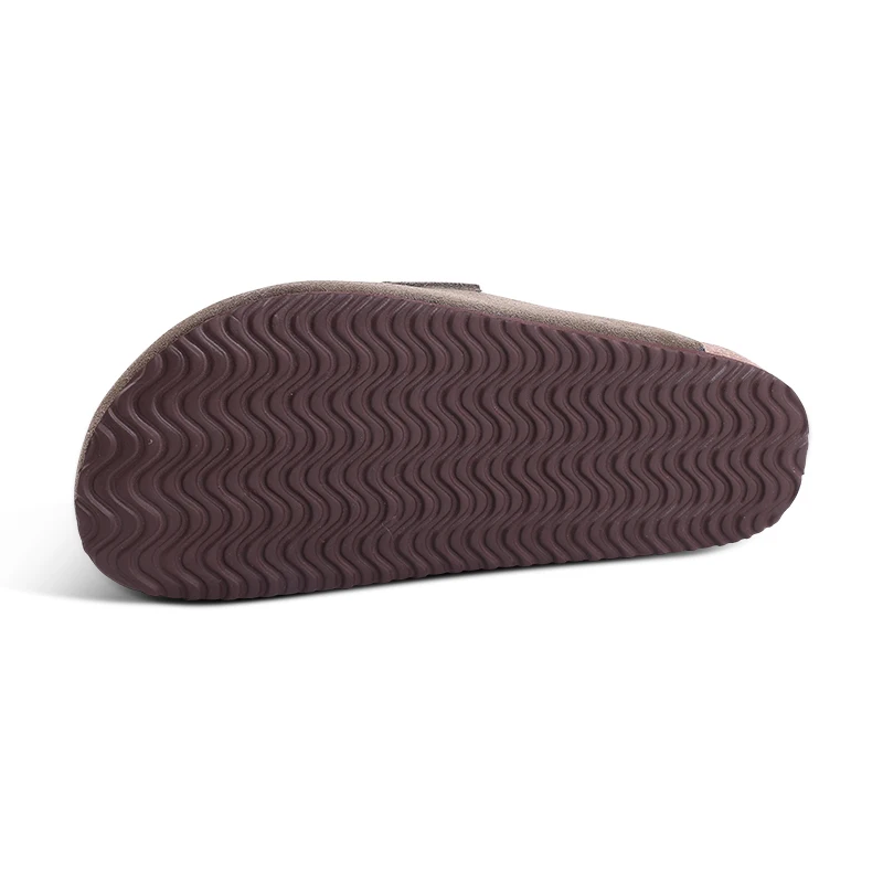 Litfun New Women Clogs For Women Fashion Cork Suede Mules Slipper Classic Cork Antislip For Outdoor Slippers With Arch Support