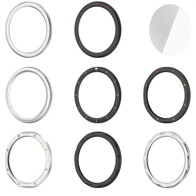 Metal Bezel Ring For Xiaomi Watch S4 S3 Protector with Film Watch Case Cover For Watch Bezel Shell S3 ESIM S4 ESIM Accessories
