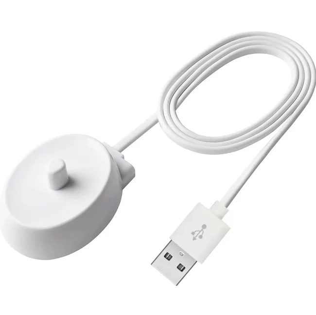 HOMEFISH 1pc Electric Toothbrush Replacement Charger For More Safety Compatible with Most Oral B Toothbrush