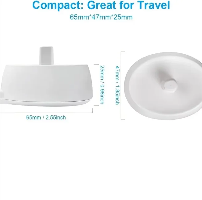 HOMEFISH 1pc Electric Toothbrush Replacement Charger For More Safety Compatible with Most Oral B Toothbrush