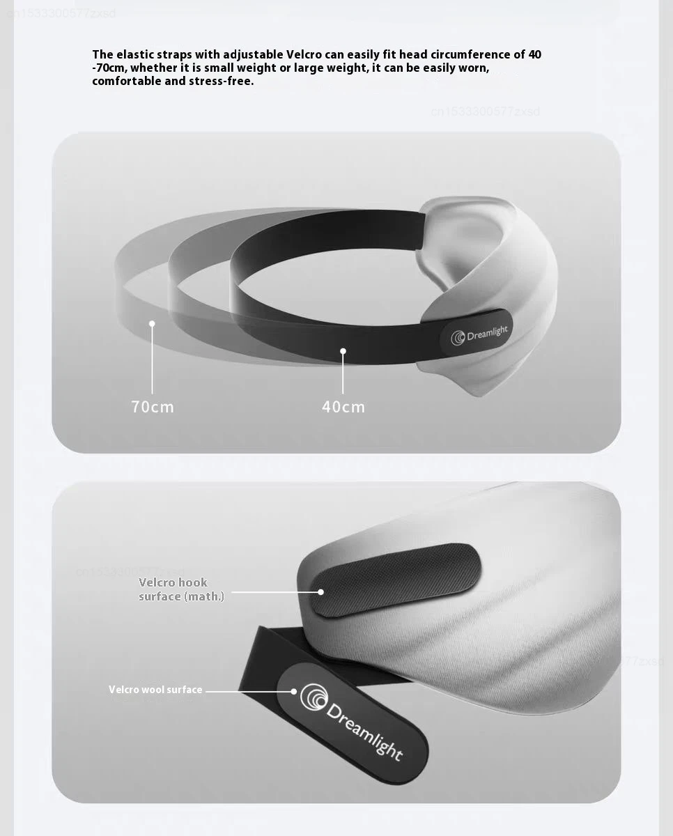 Dreamlight 4Spro Airbag Eye Mask Silk Texture Shading Sleep for Adult Eye Fatigue Sleeping Portable Blindfold Eye Mask