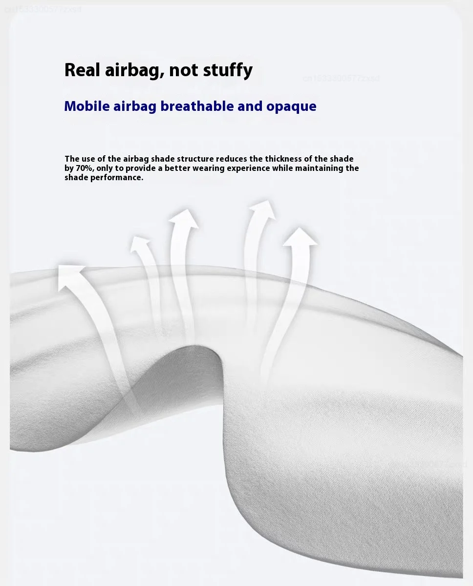 Dreamlight 4Spro Airbag Eye Mask Silk Texture Shading Sleep for Adult Eye Fatigue Sleeping Portable Blindfold Eye Mask