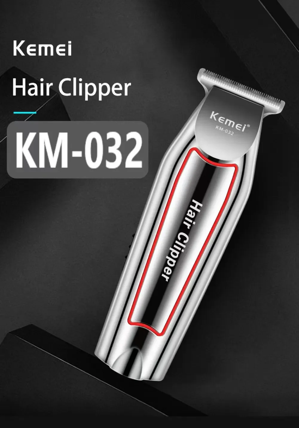KEMEI Profession Hair Trimmer Electric Beard Trimmer for Men Hair Clipper Hair Cutter Machine Hair Cut Grooming Kit KM-032
