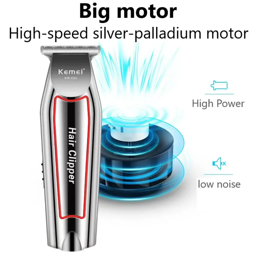 KEMEI Profession Hair Trimmer Electric Beard Trimmer for Men Hair Clipper Hair Cutter Machine Hair Cut Grooming Kit KM-032
