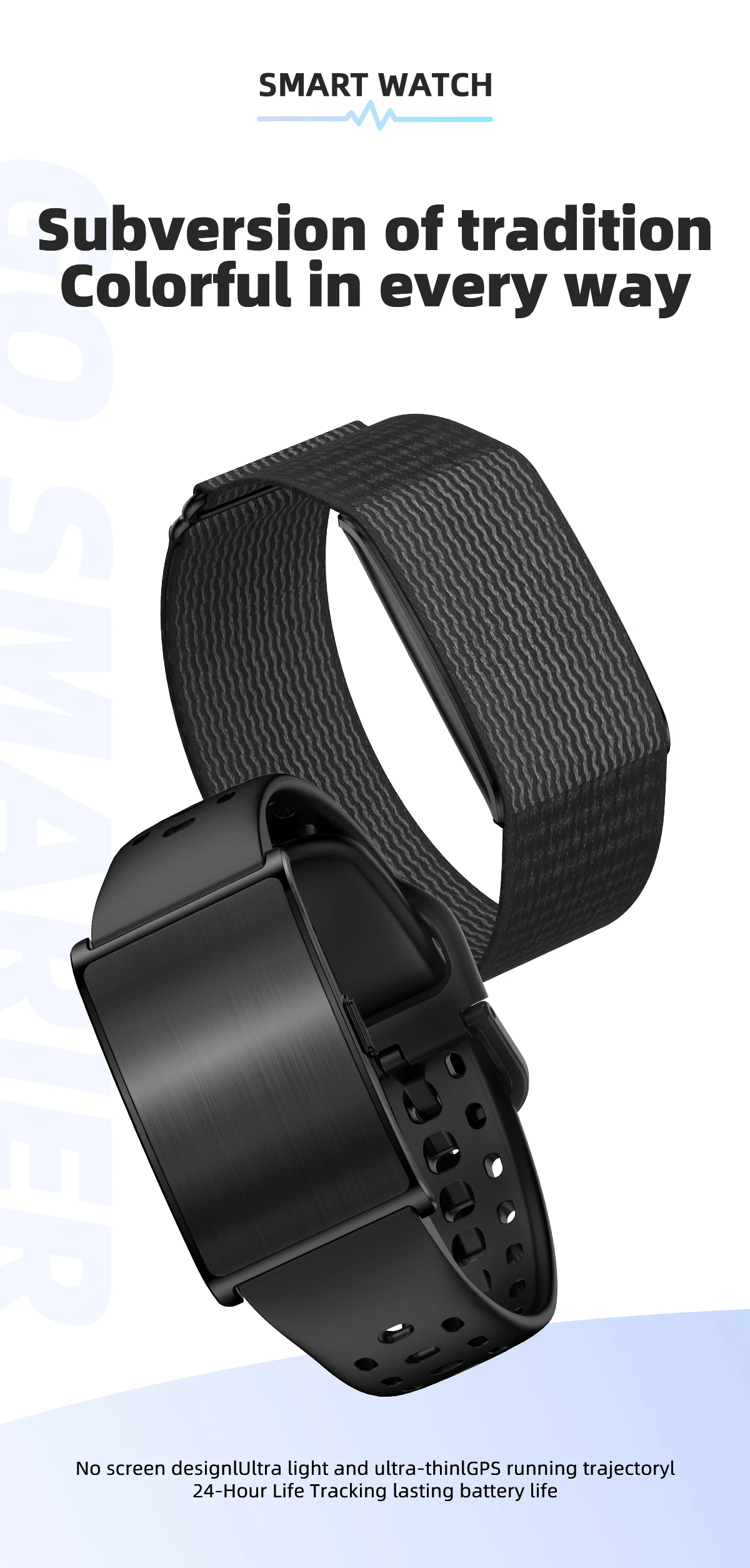 LIGE NO Screen Smart Wristbands With Heart Rate Sleep AI Health Monitor Report Smart Bracelet Incoming Call Notification Watches