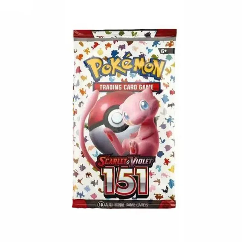 360Pcs TCG Scarlet & Violet 151 Booster Bundle Gift English Edition Trading Cards Anime Collection Card Toy Gift