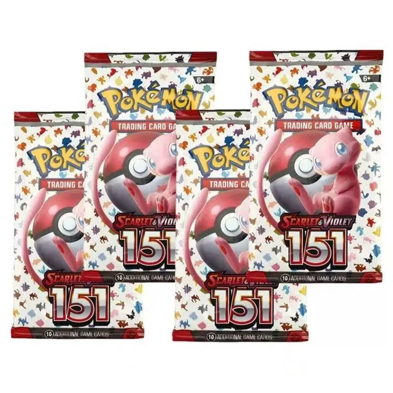 360Pcs TCG Scarlet & Violet 151 Booster Bundle Gift English Edition Trading Cards Anime Collection Card Toy Gift