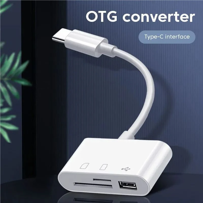 Type c Adapter TF CF sD Memory Card Reader OTG Writer Compact FlashUsB-C for lPad Pro Huawei Macbook samsung Xiaomi cardreader