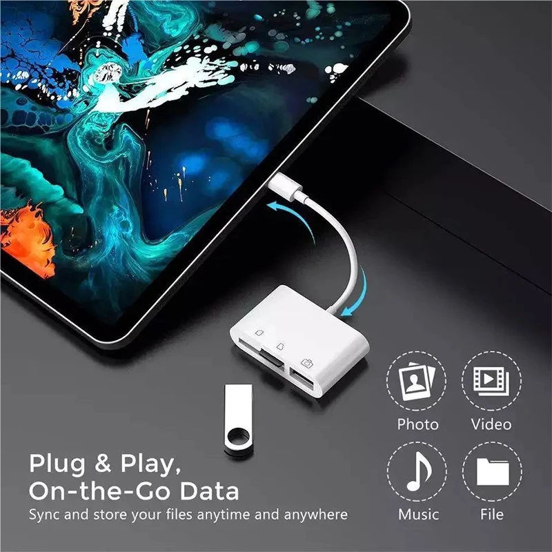 Type c Adapter TF CF sD Memory Card Reader OTG Writer Compact FlashUsB-C for lPad Pro Huawei Macbook samsung Xiaomi cardreader