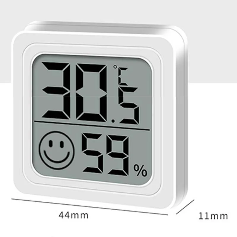 LCD Digital Thermometer Hygrometer Indoor Room Electronic Temperature Humidity Meter Sensor Gauge Weather Station For Home 